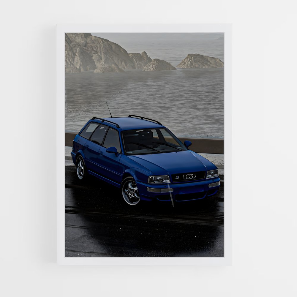 Poster L'Éclat de l'Asphalte – affiche Audi (vue 3)